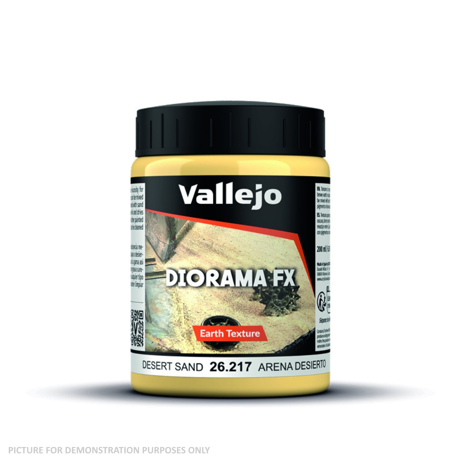 Vallejo Diorama Effects - 26.217 Earth Texture Acrylic Desert Sand 200ml
